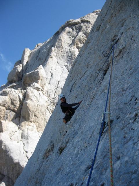 Kristian De Marchi sul Gran Sasso