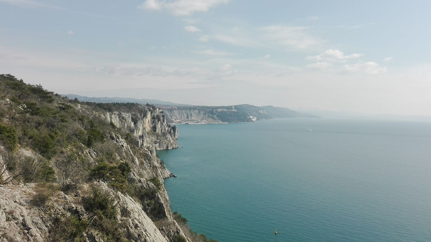 Le falesie del monfalconese