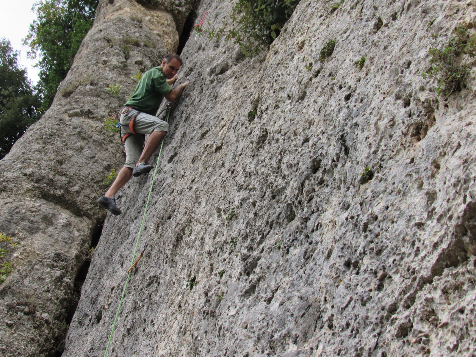 Maurizio Placidi su Alfredo Alfredo (6b)