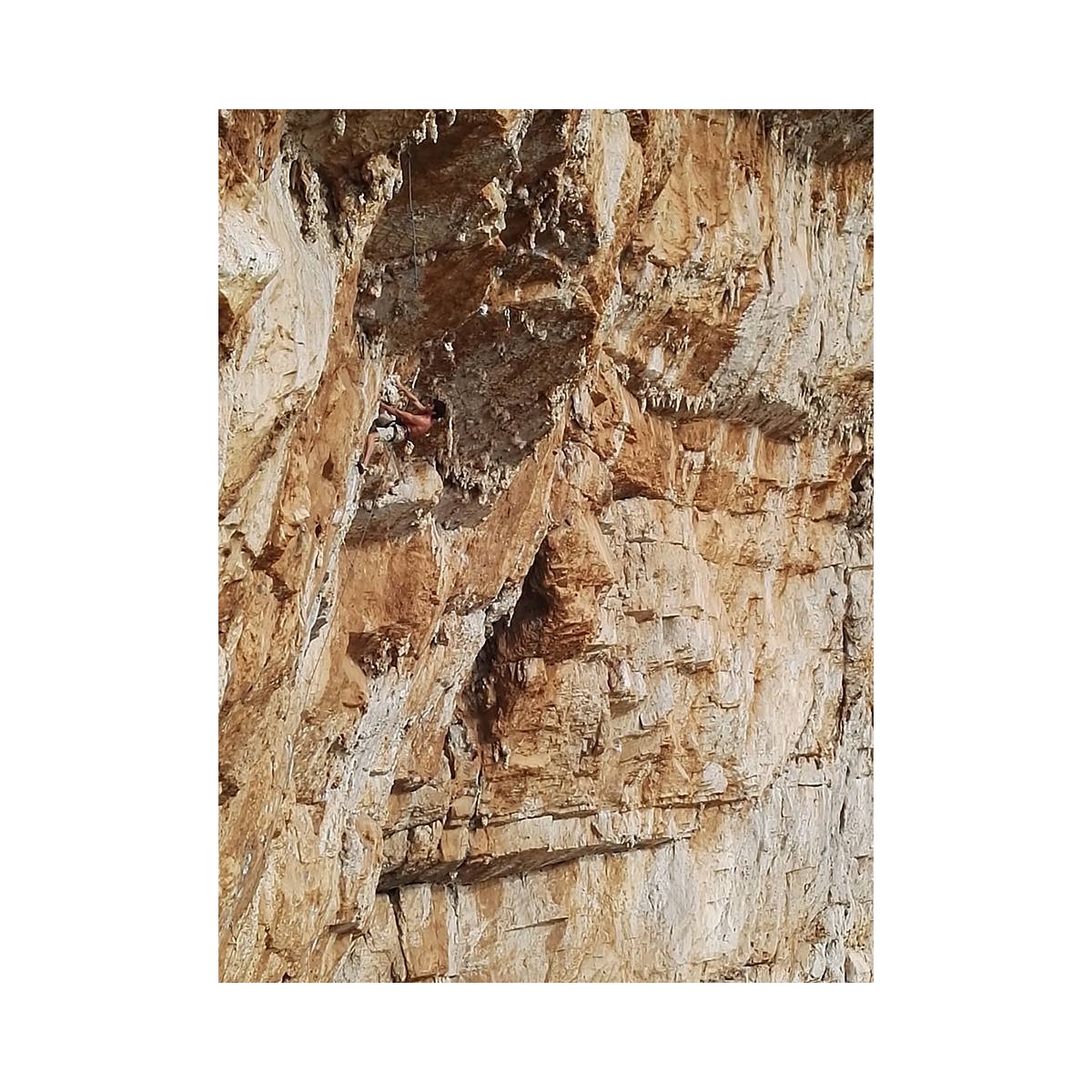 Giovanni Contini su Sister Moon (8a+)