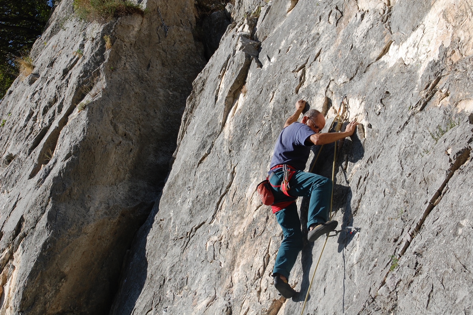 Sergio Brun su Giulia (6c)