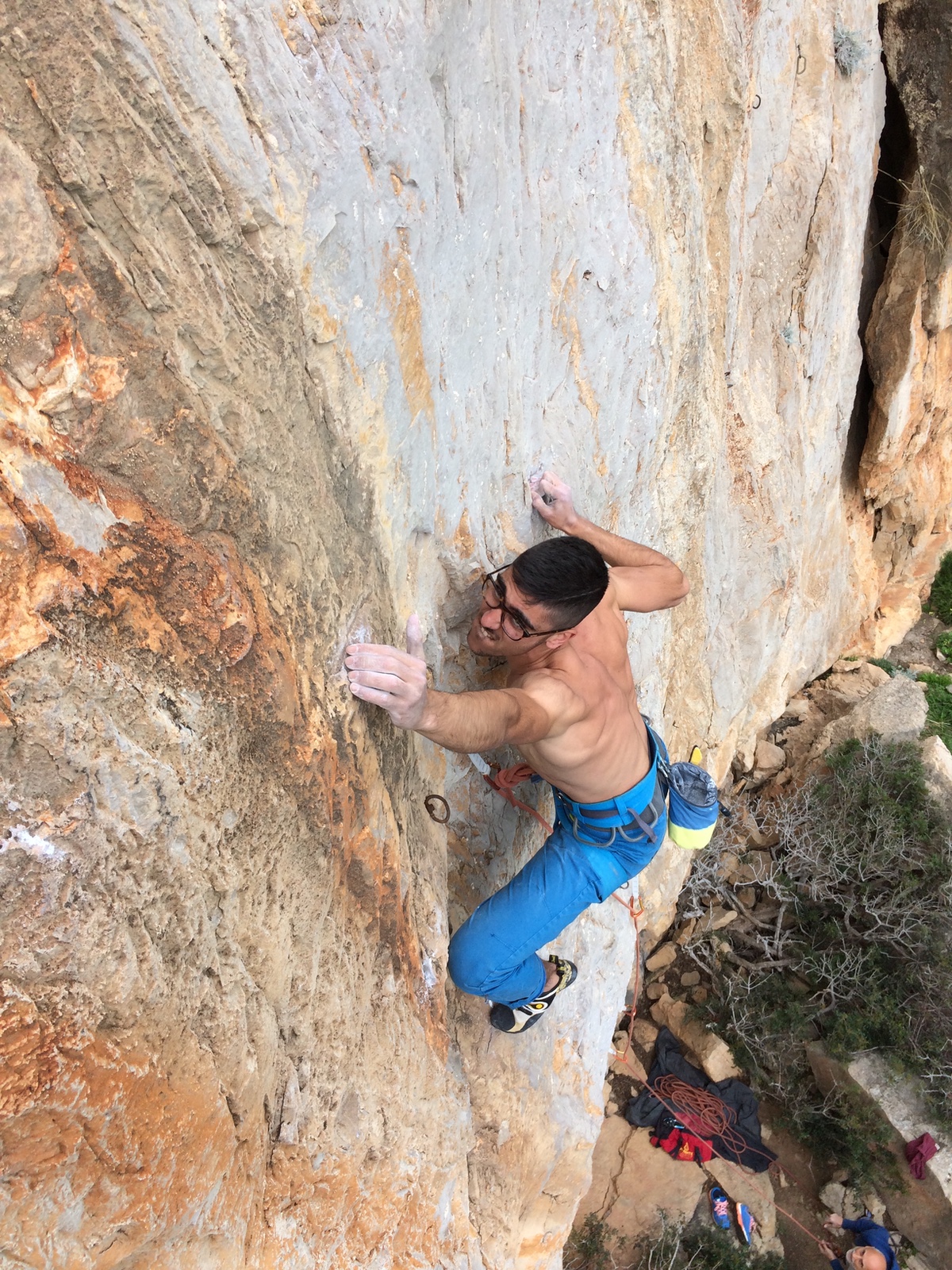Sperlonga, Il Ricordo del Tempo (8b)