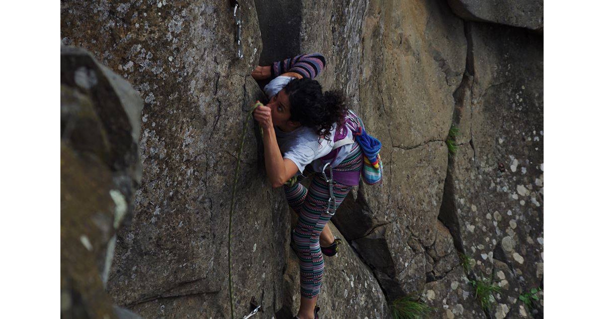 Viviana Smirnoff su la Passera scopaiola (6a)