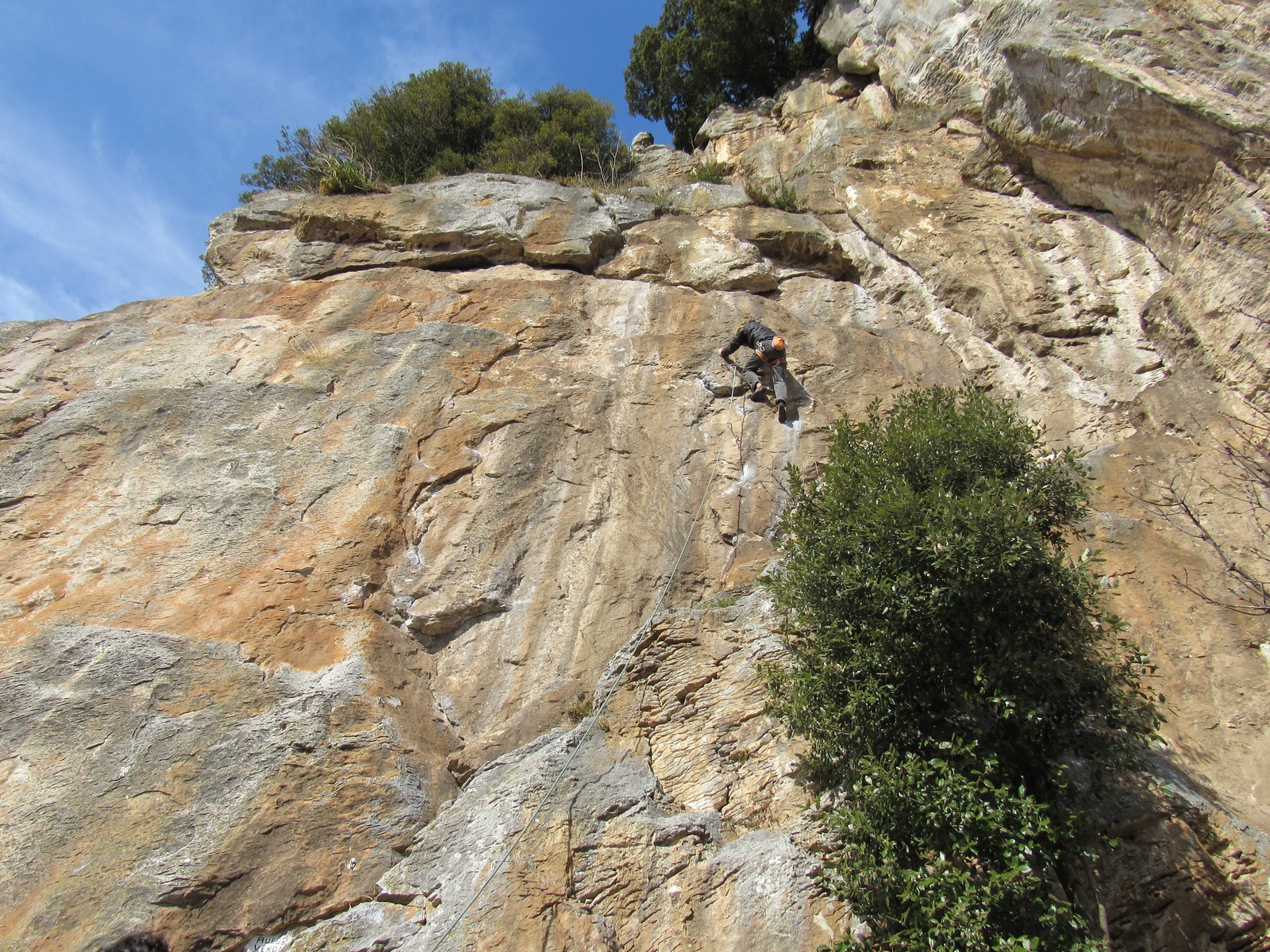 Luigi Licciardello su Pietraseckante (6a)