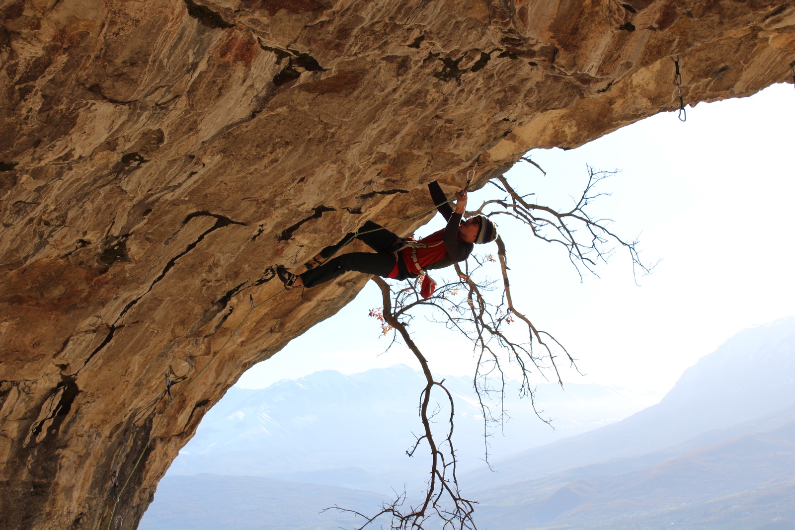 Andrea D'Addazio su Coraggio uomo (8a)