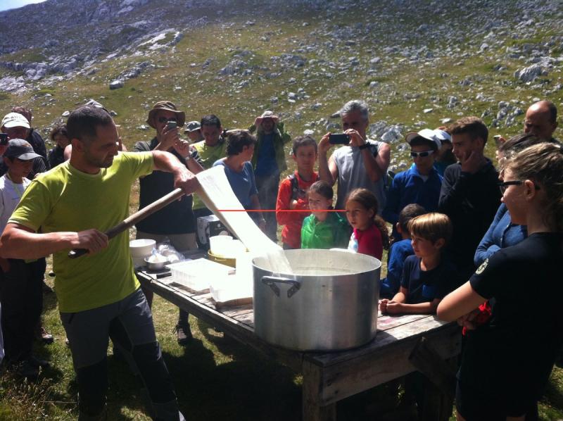 Bambini al rifugio Sebastiani
