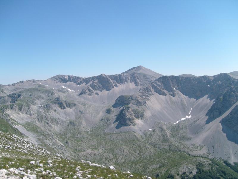 Rifugio Vincenzo Sebastiani, Panorama