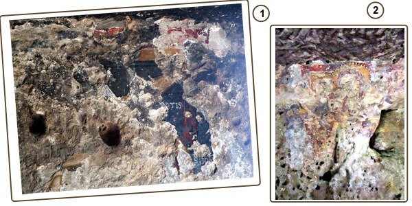 Affreschi - Cava d'Ispica