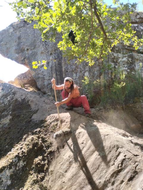 Davide Scronavacca al lavoro