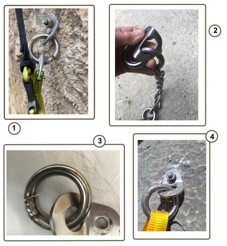 Leonidio, Ancoraggi rotti