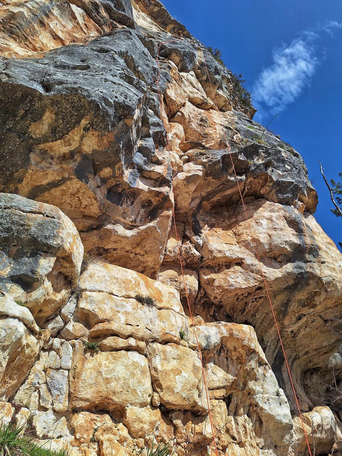 Roccamorice: un'altra nuova via nel settore Ghaza