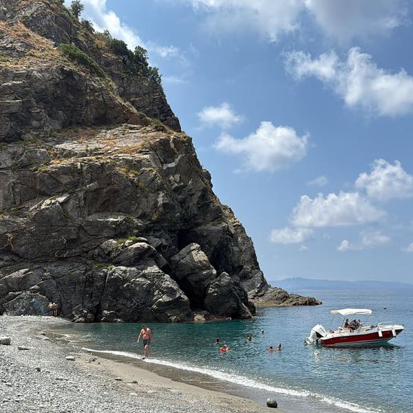 Cala Janculla, along the Costa Viola, in Calabria