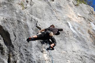 Kristian De Marchi su Giulia's lover (6c+)