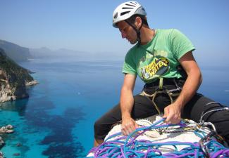 Paolo De Laurentis a Cala Goloritzè