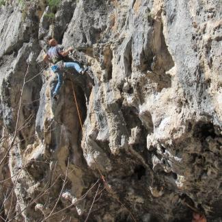 Gianluca Mazzacano su Non per soldi (8a)