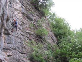Fulvio Colavero su Mucho calor (6a+)