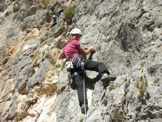  Irene sorride al fotografo da Nausicaa (5c)