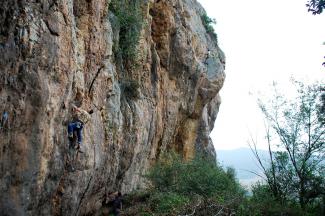 Gianni De Marchi su La pallina di Lina (6a) 