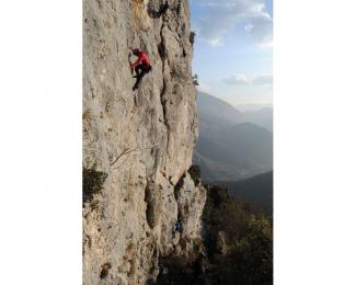 Un Climber su Scapecciala (6a+/6b)