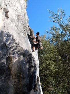 Kristian De Marchi al chiave di Nada Mas (7a)