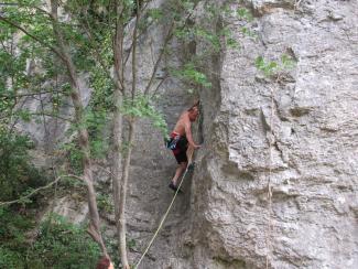 Stefano Milandri su One movie (6a+)