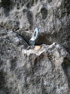 Tracce di Homo Chiodans a Pale 