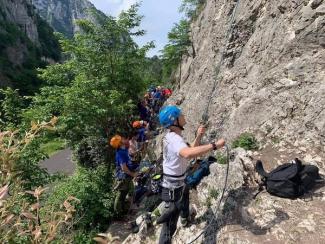 Il Gruppo Roccia Julide a La Sbarra
