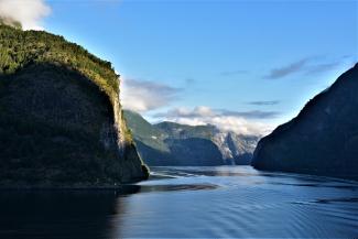 NORVEGIA:Sognefjord ,il piu' lungo fra le centinaia di fiordi norvegesi
