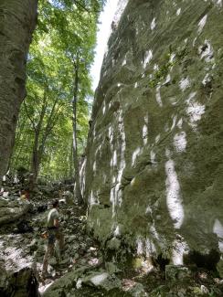 Pietrarotonda: una falesia estiva nel Parco del Gran Sasso