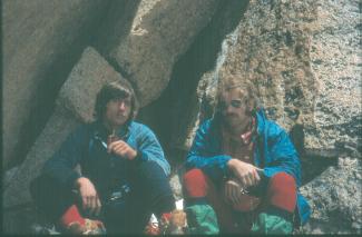 Patrick Berhault and Yves Remy, Face Nord du Dru, 1979, Chamonix