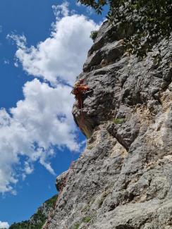 Gola della Rossa - Chez Maxime: David Segato su Radio Bernarda 6b+